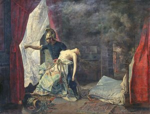 إنقاذ في باريس ، 1886 بواسطة أوجينيو ألفاريز دومون